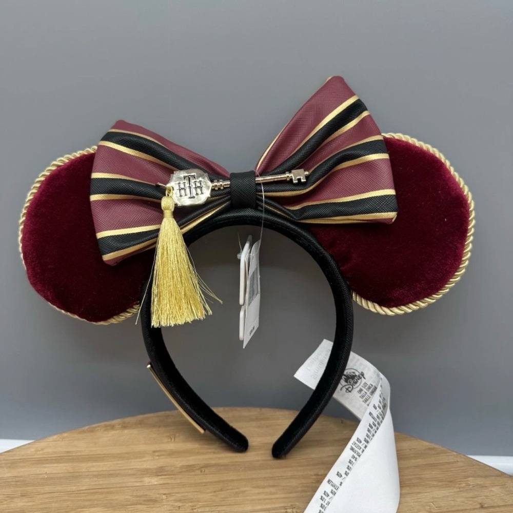 Disney Loungefly Hollywood Tower Hotel HTH Tower Of Terror Minnie Ears Headband